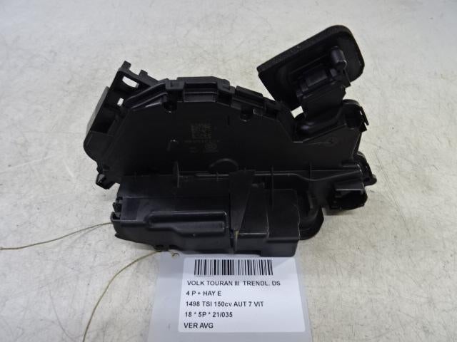 SERRURE DE PORTE AVANT GAUCHE Touran (5T1) (5TB837015A), Utilisé, Gauche, Volkswagen