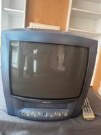 Téléviseur rétro Philips avec vidéo, Antiquités & Art, Antiquités | TV & Hi-Fi, Enlèvement