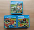 playmobil drie kleine setjes, Ophalen of Verzenden, Gebruikt, Complete set