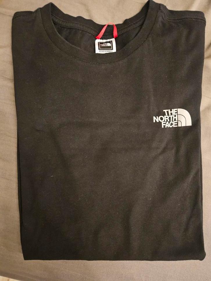 Zwart The North Face Shirt | Maat S | Logo op borst, Kleding | Heren, Truien en Vesten, Zo goed als nieuw, Maat 46 (S) of kleiner