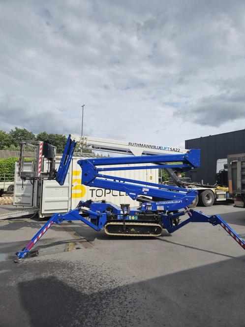 Ruthman bluelift SA22 spinhoogwerker, Zakelijke goederen, Machines en Bouw | Liften, Steigers en Ladders, Ophalen of Verzenden