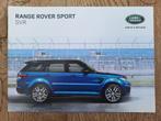 RANGE ROVER SPORT SVR 2014 BROCHURE 16 PAGES SUISSE TEXTE AN, Enlèvement ou Envoi, Comme neuf, Autres marques