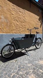 Bakfiets van het merk Achielle met lederen Brooks zadel, Ophalen, Gebruikt, 2 kinderen, Overige merken