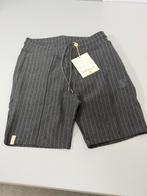 SikSilk Smart Essential Pinstripe Short Grey Marl XS grijs, Kleding | Heren, Broeken en Pantalons, Ophalen of Verzenden, Nieuw