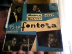 - Het Modern Jazz Quartet: „Fontessa” - (EP), Cd's en Dvd's, Vinyl | Jazz en Blues, 1940 tot 1960, Jazz, Gebruikt, Ophalen of Verzenden