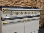 🔥Luxe Fornuis Lacanche 100 cm crème & messing 2 ovens, Elektronische apparatuur, Fornuizen, 60 cm of meer, Ophalen of Verzenden