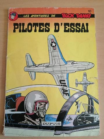 BD Buck Danny 10. Pilotes d'essai de Charlier et Hubinon beschikbaar voor biedingen