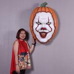 Haloween Clown Scary Wall Decor hoogte 96.5 cm, Ophalen, Nieuw