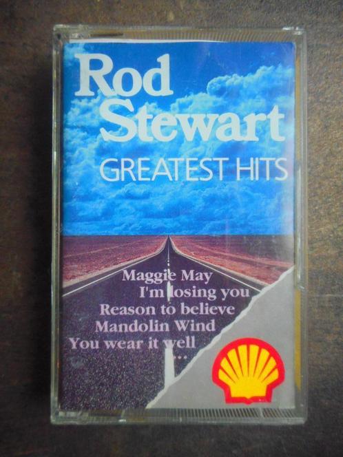 MC Rod Stewart - Greatest Hits (zie foto's), Cd's en Dvd's, Cassettebandjes, Gebruikt, Origineel, Pop, 1 bandje, Verzenden