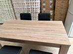 Eettafel met 4 stoelen, Ophalen