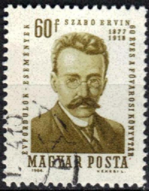 Hongarije 1964 - Yvert 1681 - Ervin Szabo (ST), Postzegels en Munten, Postzegels | Europa | Hongarije, Gestempeld, Verzenden