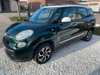 Fiat 500Living CNG+benzine Twinair Turbo + panodak, Auto's, Monovolume, CNG (Aardgas), 5 deurs, Particulier