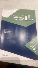 VBTL 3/4 – leerboek statistiek , Ophalen of Verzenden, Nederlands