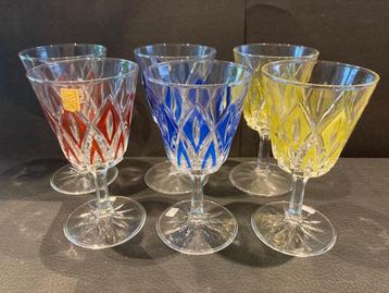 Lot de 6 verres vintage de Reims disponible aux enchères