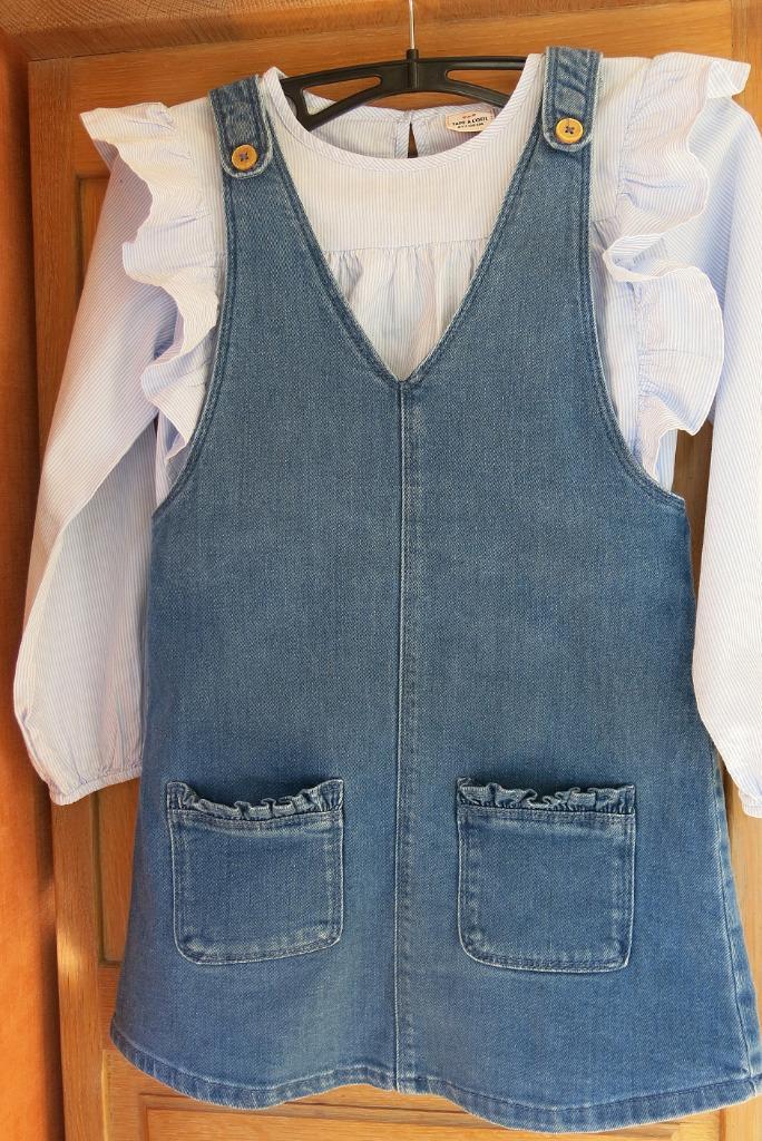 Ensemble 8 ans (128), excellent état, Kinderen en Baby's, Kinderkleding | Maat 128, Zo goed als nieuw, Meisje, Setje, Ophalen of Verzenden