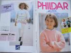 breiboek Phildar Herfst-winter 1989, Ophalen of Verzenden, Gebruikt, Breien, Patroon of Boek