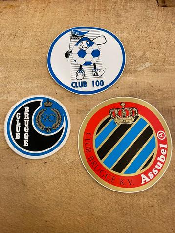 Stickers club Brugge K.V. Football 