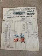 Oude facturen   Brouwerij Zulte     Aalst 1927, Ophalen