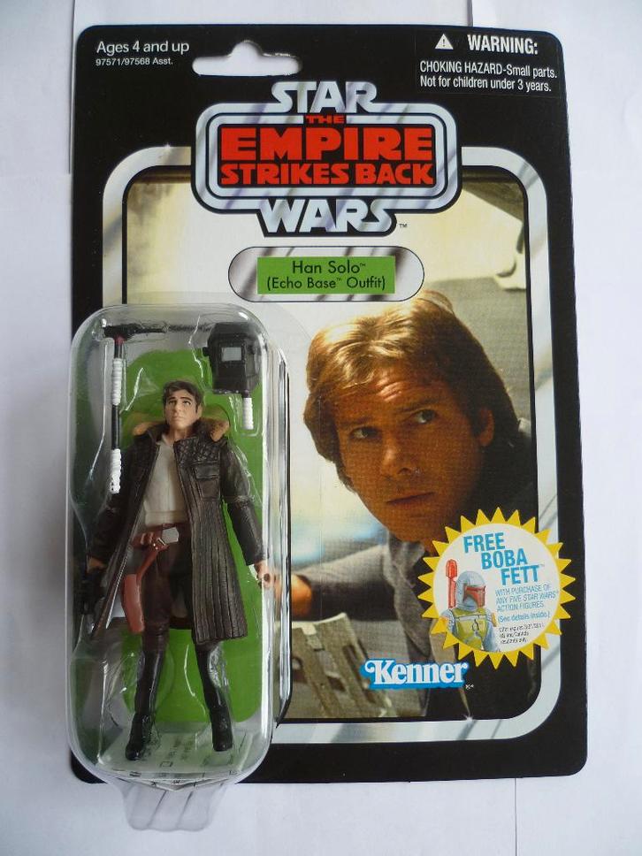 STARWARS VINTAGE COLLECTION TESB VC03"HAN SOLO"UIT 2010, Verzamelen, Star Wars, Zo goed als nieuw, Actiefiguurtje, Ophalen of Verzenden