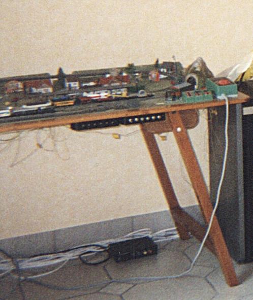 Volledige treintafel Fleischmann N Piccolo, Hobby en Vrije tijd, Modeltreinen | N-Spoor, Gebruikt, Treinset, Gelijkstroom, Fleischmann