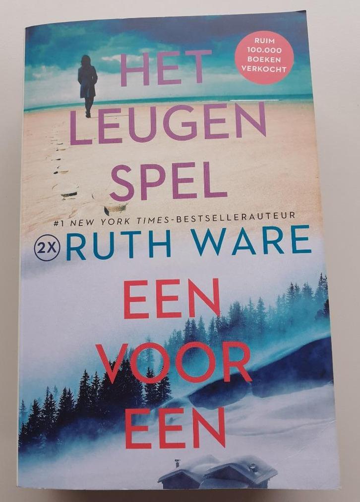 roman 'Het leugenspel & Eén voor één' Ruth Ware, Boeken, Thrillers, Zo goed als nieuw, Europa overig, Ophalen