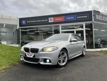 BMW 535DA 313CV M Sport *BRUIT MOTEUR * ROULE ET TOURNE*, Autos, Cuir, Argent ou Gris, Euro 6, Entreprise