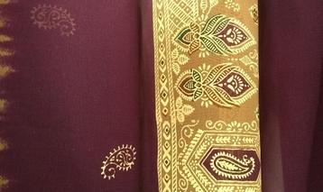 Tissu sari beschikbaar voor biedingen