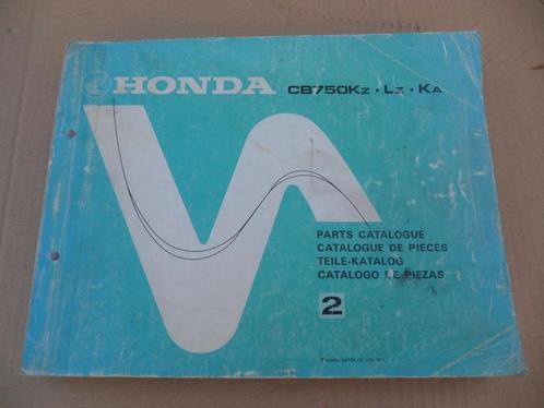 Honda Oldie  CB 750 Fz Fa Parts Catalogue Onderdelen boek, Motoren, Handleidingen en Instructieboekjes, Honda, Ophalen of Verzenden
