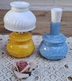 2  Vintage Franse Avon parfumflesjes, courting lamp, Verzamelen, Ophalen of Verzenden, Gebruikt, Parfumfles, Gevuld