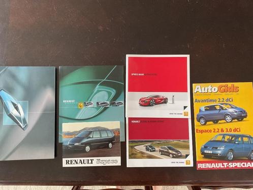 Autobrochures Renault., Boeken, Auto's | Folders en Tijdschriften, Renault, Ophalen of Verzenden