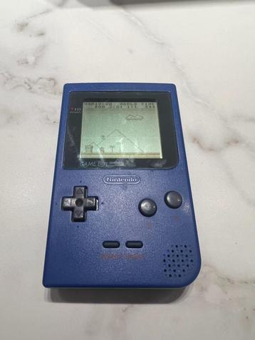 Nintendo Gameboy Pocket (Blue) beschikbaar voor biedingen