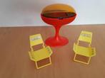 Barbie Vintage Strandstoelen en Grill, Gebruikt, Ophalen of Verzenden, Barbie