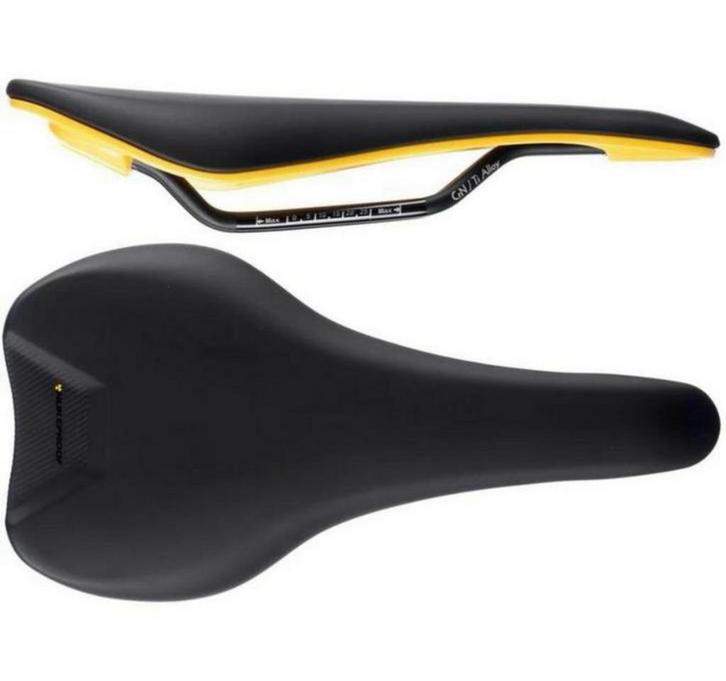 Nukeproof Vector DH Pro Titanium comfort Zadel Black-Yellow, Fietsen en Brommers, Fietsaccessoires | Fietsgereedschap, Ophalen of Verzenden