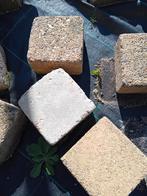Getrommelde beton klinkers, Tuin en Terras, Tegels en Klinkers, Ophalen, Gebruikt, Klinkers, 5 tot 10 m²