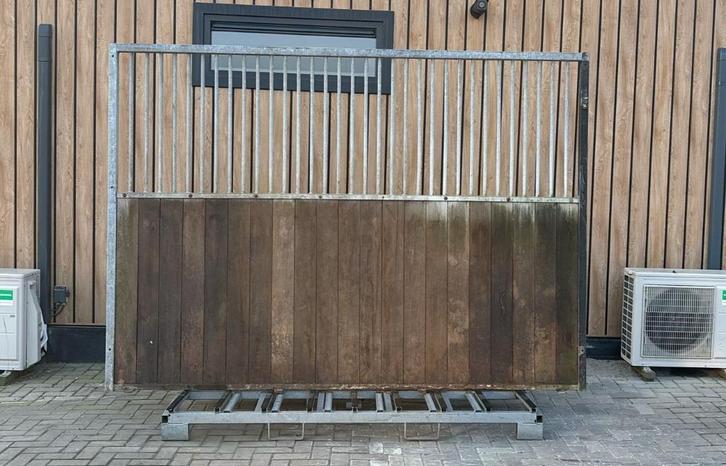 2 tusssenwanden | 3000 x 2150 mm | Hardhout, Dieren en Toebehoren, Stalling en Weidegang, Opfok, Stalling, Weidegang, Accessoires