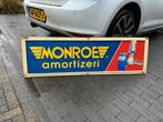 MONROE reclamebord, Verzamelen, Ophalen of Verzenden, Gebruikt, Reclamebord