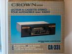 Autoradio rétro Crown CA-33L à vendre., Comme neuf, Enlèvement ou Envoi