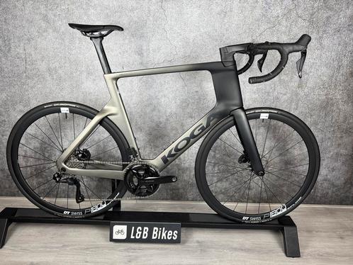 Koga Kinsei Prestige Shimano 105 Di2 2x12 Speed Carbon Disc, Sport en Fitness, Wielrennen, Zo goed als nieuw, Ophalen
