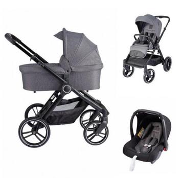 3 in 1 kinderwagen merk riva, Autres marques, Utilisé, Poussette, Tige de poussée réglable