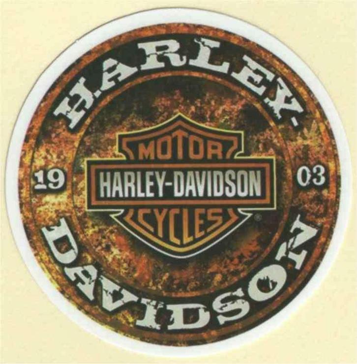 Harley Davidson 1903 sticker #2, Motoren, Accessoires | Stickers, Verzenden