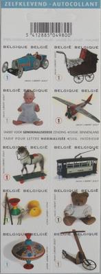 10 postzegels Speelgoed, Postzegels en Munten, Postzegels | Europa | België, Kinderen, Ophalen of Verzenden, Niet gestempeld, Zonder stempel