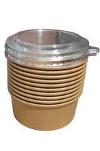 Ronde voedselbakset van 1000 ml voor eenmalig gebruik