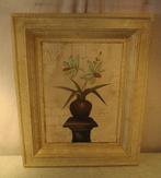 Mooie Geschilderde Werken - Bloemen - 62x50, Antiek en Kunst, Ophalen of Verzenden