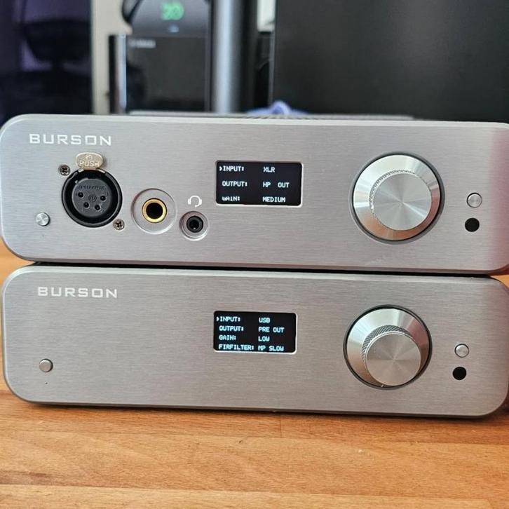 Dac/Pre-Amp +Burson Audio Composer 3XP hoofdtelefoonversterk, Audio, Tv en Foto, Converters, Zo goed als nieuw, Ophalen of Verzenden
