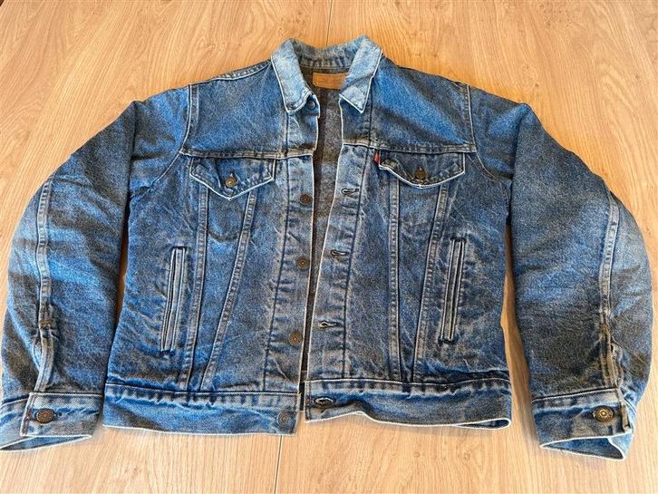LEVI'S Heren Spijkerjack - Maat M - Blauw, Kleding | Heren, Jassen | Zomer, Zo goed als nieuw, Maat 48/50 (M), Blauw, Ophalen of Verzenden