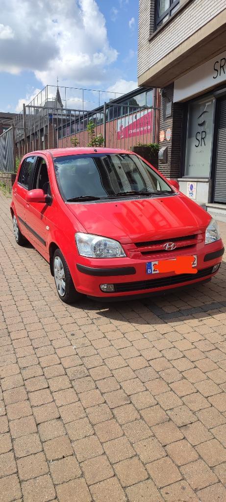 Hyundai Getz 1.1 manuel, Auto's, Hyundai, Particulier, Getz, Benzine, Euro 4, Overige carrosserie, 5 deurs, Handgeschakeld, Rood