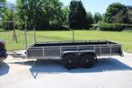 Gekeurde geremde aanhangwagen 4m x 1,5m, Auto diversen, Aanhangers en Bagagewagens, Ophalen, Zo goed als nieuw