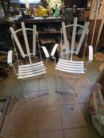 Twee mooie plooibare tuinstoelen, Tuin en Terras, Ophalen of Verzenden