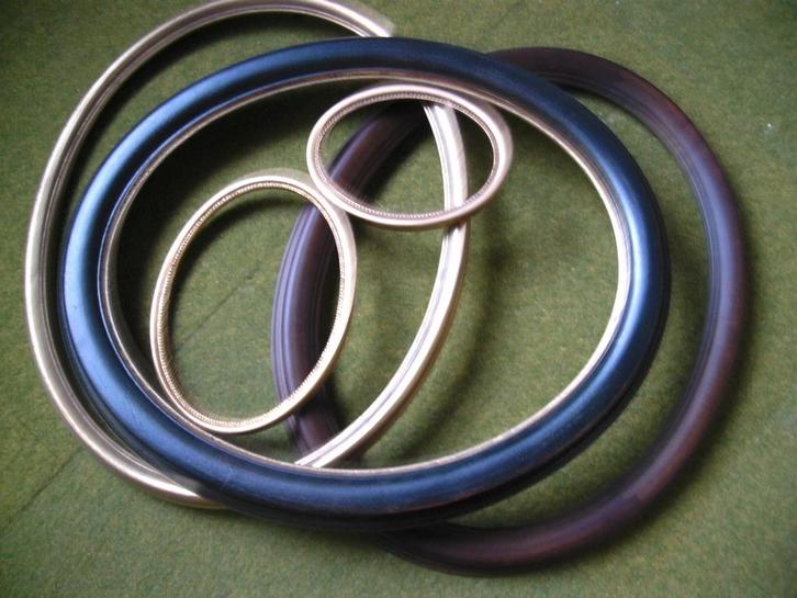 kaders - nieuw - ovaal, Maison & Meubles, Accessoires pour la Maison | Cadres, Neuf, Bois, Enlèvement