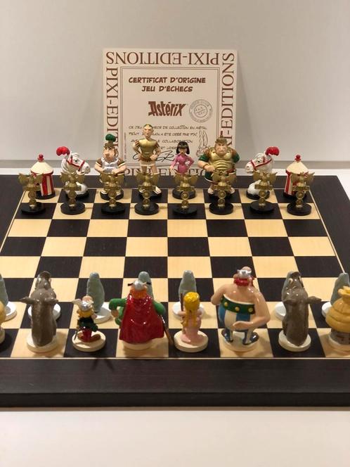 Asterisch schaakspel ontworpen door Uderzo, Verzamelen, Stripfiguren, Kuifje, Ophalen of Verzenden